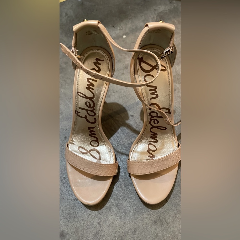 Sam Edelman nude eleanor heels